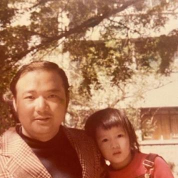 Sammi Cheng and her father