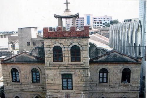 The century-old No. 1 Chengguan Church in Pingtan County, Fuzhou, Fujian 