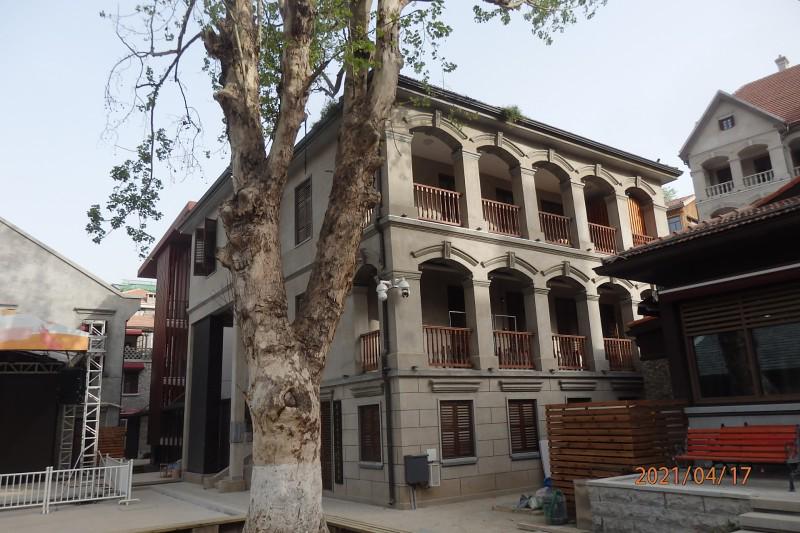 The former site of the Swedish parish relic in Wuchang District, Wuhan, Hubei Province