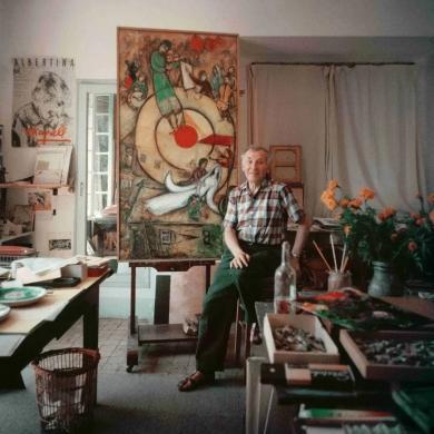 Marc Chagall, a Russian-French Jewish artist