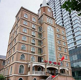 Shilipu Church in Baoji City, Shaanxi Province