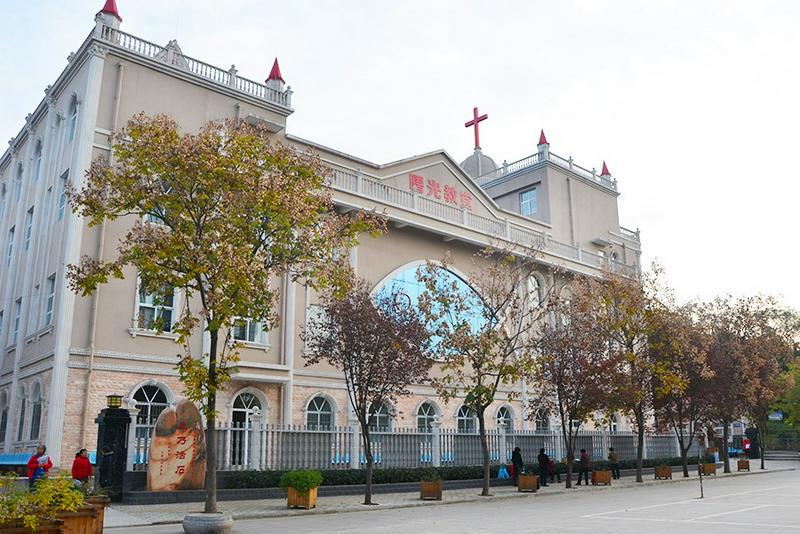 Shuguang Church in Baoji City, Shaanxi Province