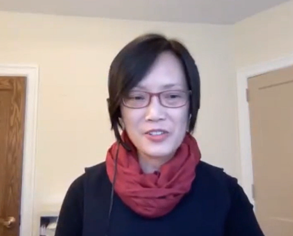 Independent scholar Dr. Christie Chui-shan Chow spoke in the book launch for her new book Schism: Seventh-day Adventism in Post-Denominational China on October 15, 2021.