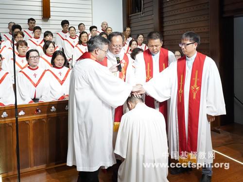 A male pastor was ordained in Sicheng Church, Hangzhou, Zhejiang, on October 12, 2021.