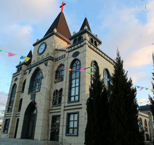 Shuishiying Church in Dalian, Liaoning