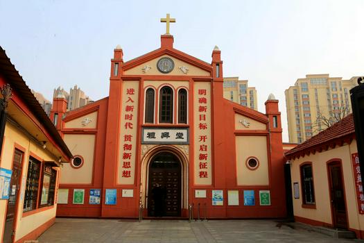 Yuanbao Mountain Church in Dandong City, Liaoning Province