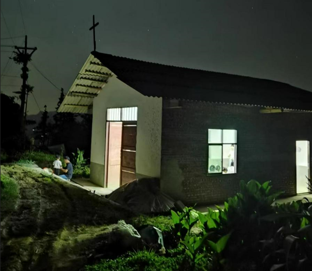 The former Liangfeng'ao Church in Zhaotong City, Yunnan Province