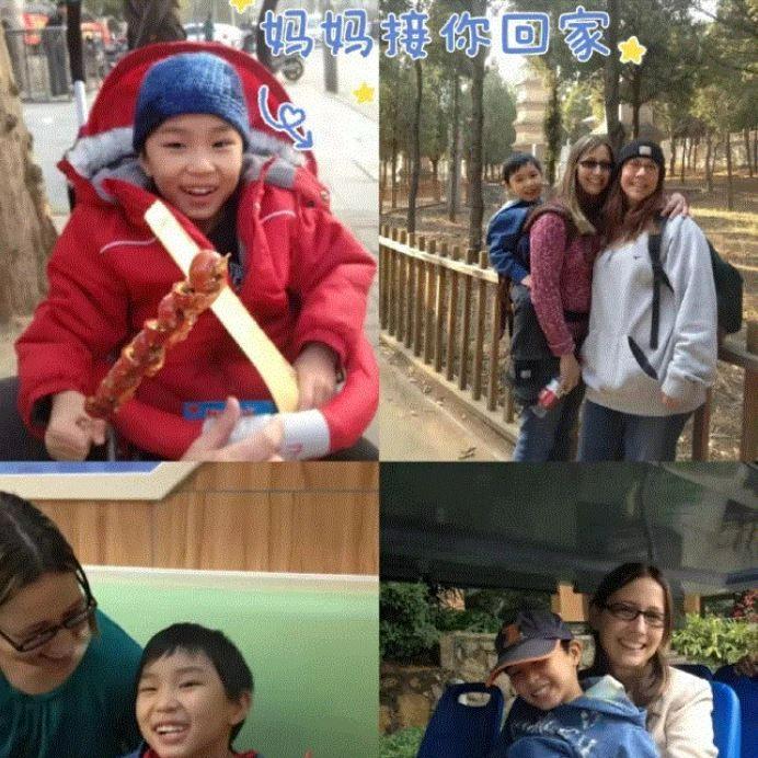 Mum taking Josiah home