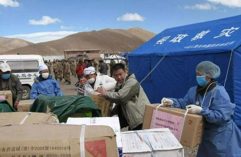 The faith-based Amity Foundation provided relief supplies to Ecuador hit by an earthquake in April 2016.