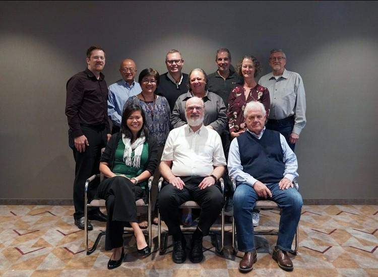 The leadership of the World Evangelical Alliance took a group picture at an unknown date.