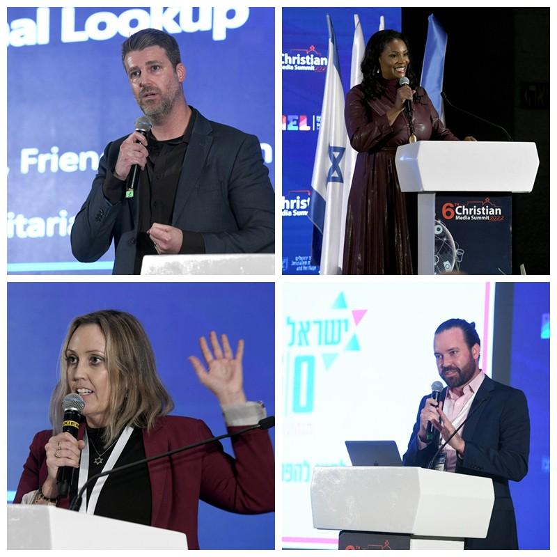 Four Christian leaders gave their talks on "Israel 2050 Mission and Vision: A Full Dimensional Lookup" from different perspectives in Jerusalem on December 12, 2022.
