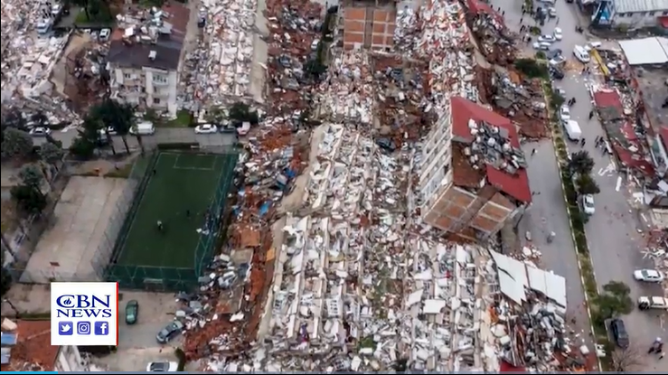 A 7.8-magnitude earthquake struck Turkey on February 6, 2023.